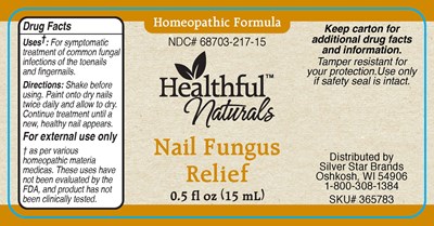 Nail Fungus Relief Label (365815 Label 365783 Nail Fungus Relief)